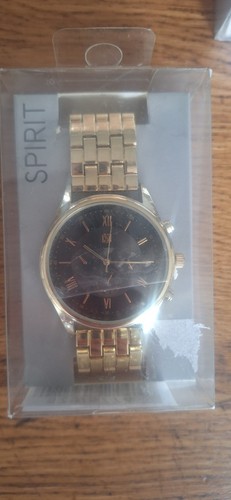 Spirit mens wrist watch gold - spirit,