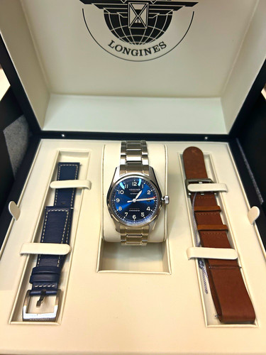 Longines spirit 40mm blue dial - 40mm,