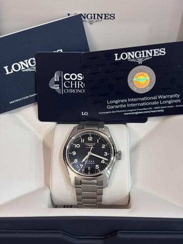 Longines spirit 37mm black - longines,