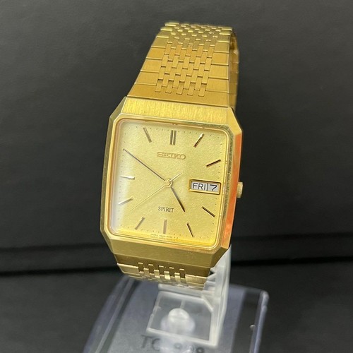Working seiko spirit - seiko, gold