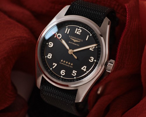 Longines spirit titanium 42mm - titanium,