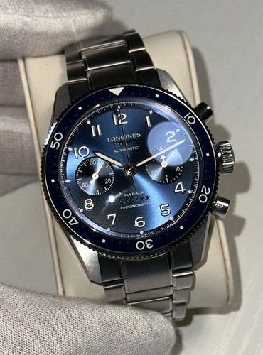 Longines spirit flyback blue - longines,