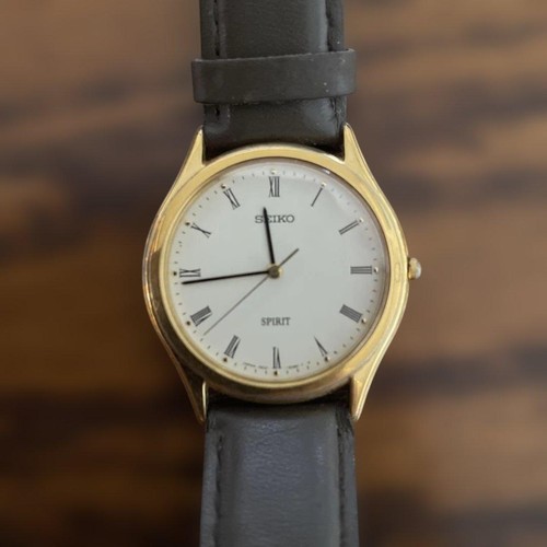 Seiko spirit watch gold - seiko,