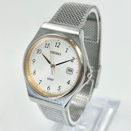 Seiko spirit quartz - spirit, date