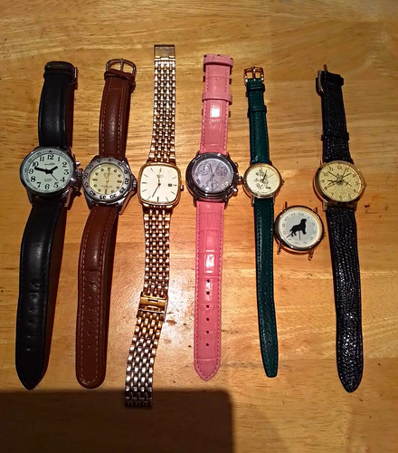 Mixed job lot wristwatches - lot,
